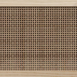 Stolik pod TV, brązowy, 80x30x40 cm, drewno sosnowe i rattan