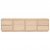 Szafka pod telewizor, 176x37x47,5 cm, lite drewno sosnowe