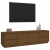 Szafka pod TV, miodowy brąz, 176x37x47,5cm, lite drewno sosnowe