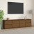 Szafka pod TV, miodowy brąz, 176x37x47,5cm, lite drewno sosnowe