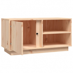 Szafka pod telewizor, 80x35x40,5 cm, lite drewno sosnowe