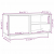 Szafka pod telewizor, 80x35x40,5 cm, lite drewno sosnowe
