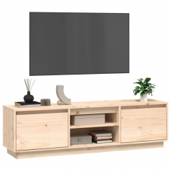Szafka pod telewizor, 140x35x40 cm, lite drewno sosnowe