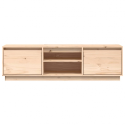 Szafka pod telewizor, 140x35x40 cm, lite drewno sosnowe