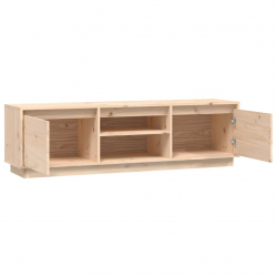 Szafka pod telewizor, 140x35x40 cm, lite drewno sosnowe