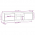 Szafka pod telewizor, 140x35x40 cm, lite drewno sosnowe