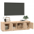 Szafka pod telewizor, 156x37x45 cm, lite drewno sosnowe