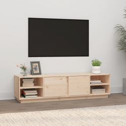 Szafka pod telewizor, 156x40x40 cm, lite drewno sosnowe