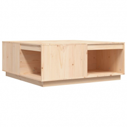 Stolik kawowy, 100x101x40,5 cm, lite drewno sosnowe