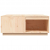 Stolik kawowy, 100x101x40,5 cm, lite drewno sosnowe