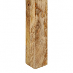 Stolik barowy, 112x55x108, lite drewno mango