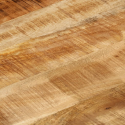 Stolik barowy, 112x55x108, lite drewno mango