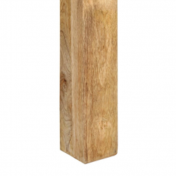 Stolik kawowy, 55x55x35 cm, lite drewno mango