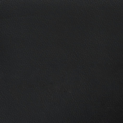 Ławka, czarna, 110x76x80 cm, tapicerowana sztuczną skórą