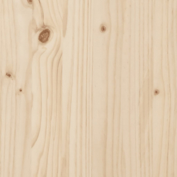 Stołki, 2 szt., 40x40x75 cm, lite drewno sosnowe