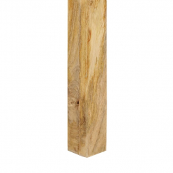 Stół do jadalni, 110x55x76 cm, lite drewno mango