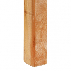 Stolik barowy, 112x55x108, lite drewno odzyskane