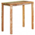Stolik barowy, 112x55x108, lite drewno odzyskane