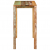Stolik barowy, 112x55x108, lite drewno odzyskane