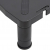 Podstawka pod monitor, czarna, 33,5x34x10,5 cm