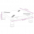 Podstawka pod monitor, czarna, 33,5x34x10,5 cm