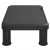 Podstawka pod monitor, czarna, 38x24x10,5 cm