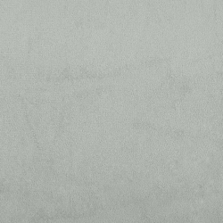 Ławka, jasnoszara, 108x79x79 cm, tapicerowana aksamitem