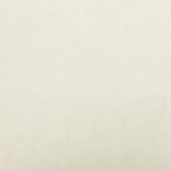 Ławka, kremowa, 108x79x79 cm, tapicerowana aksamitem