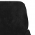 Ławka, czarna, 108x79x79 cm, tapicerowana aksamitem