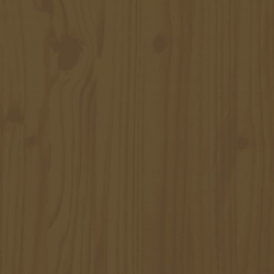 Stołki, 2 szt., miodowy brąz, 40x40x60 cm, lite drewno sosnowe