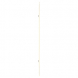 Lustro ścienne, złote, 100x45 cm, owalne