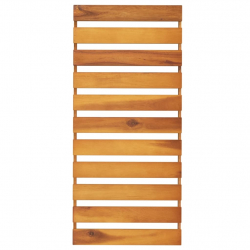 Składany regał z 3 półkami, brąz, 70x31x63 cm, drewno akacjowe