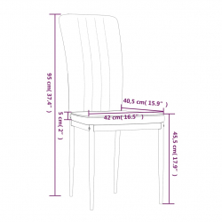 Krzesła stołowe, 4 szt., jasnoszare, obite aksamitem