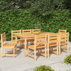 9-cz. zestaw mebli ogrodowych, lite drewno tekowe