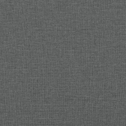 Ławka, ciemnoszara, 100x64x80 cm, tapicerowana tkaniną