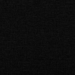 Ławka, czarna, 100x64x80 cm, obita tkaniną