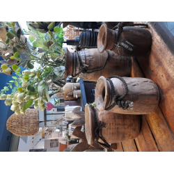 Wazon z drewna egzotycznego Dzban 28x30cm