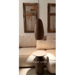 Lampa wisząca w stylu WabiSabi paper-mâché