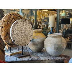 Dekoracja koło drewniane Decor Vintage