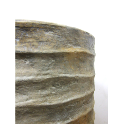 Wazon Donica w kolorach ziemi Prążkowany XXL