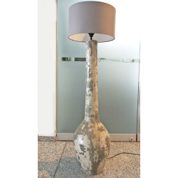 Lampa ceramiczna betonowa Podłogowa 145cm