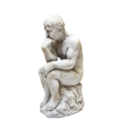 Rzeźba Figurka betonowa Myślący Mężczyzna 30cm