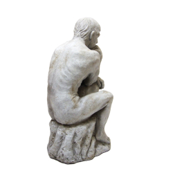 Rzeźba Figurka betonowa Myślący Mężczyzna 30cm