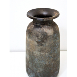 Wazon betonowy vintage metaliczny 30cm