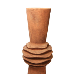 Wazon ceramiczny terakota Kwiat Miedziany Rudy 62cm