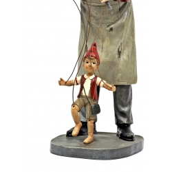 Figurka Pinokio i Gepetto duża