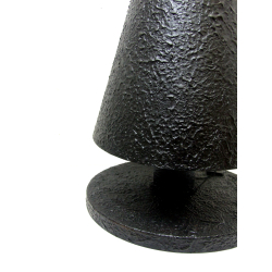 Choinka metalowa Klasyczna Czarna 50cm