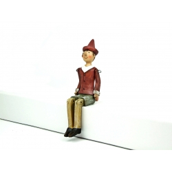 Figurka Pinokio siedzący