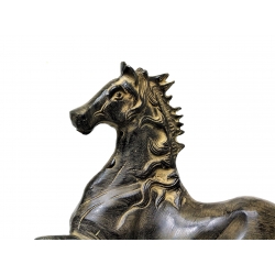 Rzeźba Koń w galopie Metal