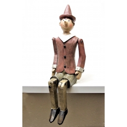 Figurka Pinokio siedzący M